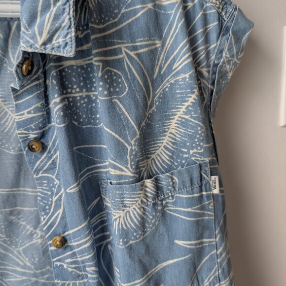Vans sleeveless button shirt - Picture 3 of 3